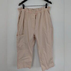 Anthropologie High Rise Cargo Pants Size XL
